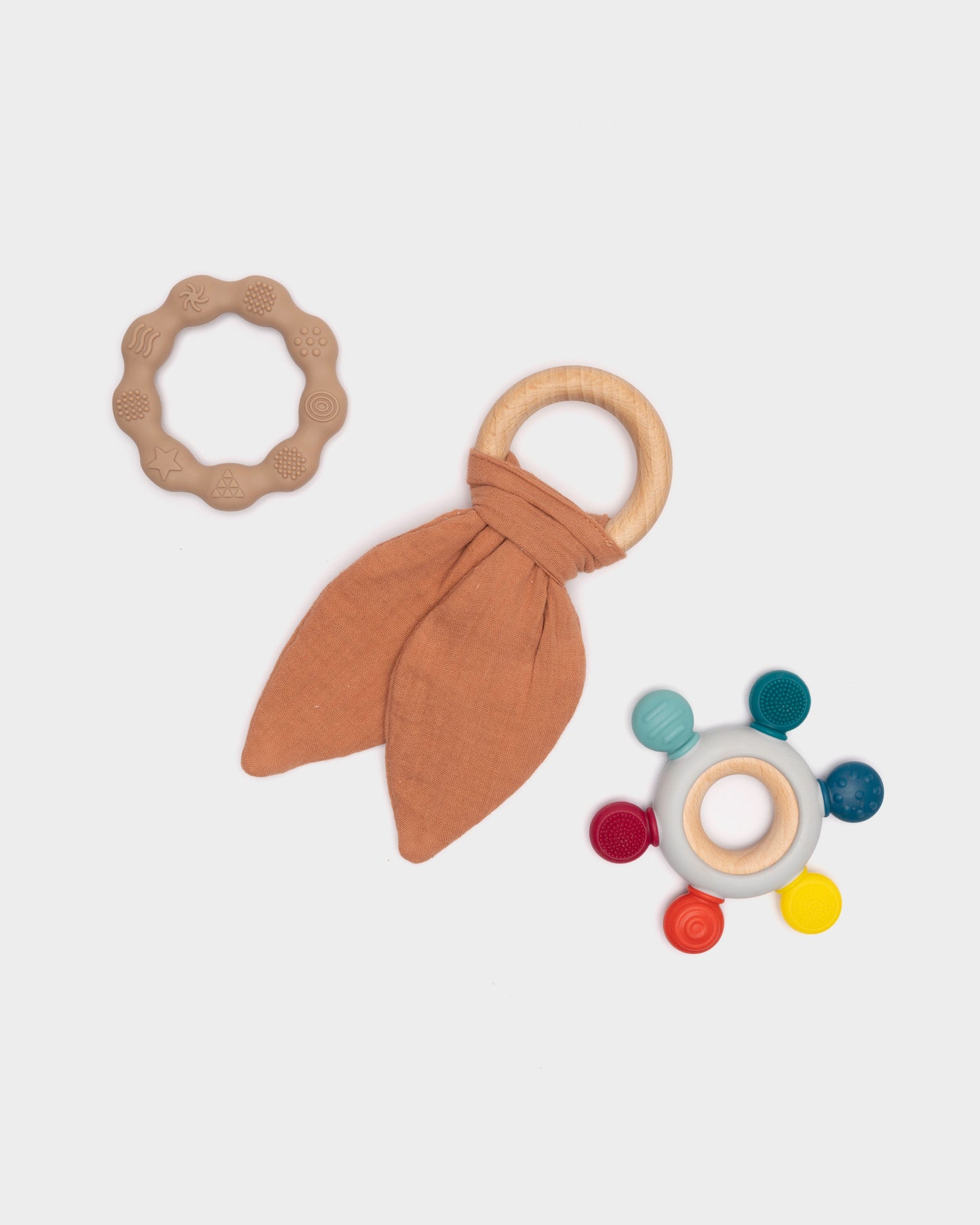 Toto’s Teether Trio (Him, Her & Unisex)