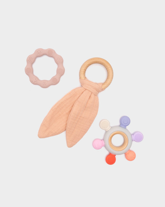 Toto’s Teether Trio (Him, Her & Unisex)